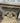 CONSOLE TABLE, LT WOOD FINISH, ORNATE BASE