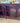 CREDENZA, DARK WOOD,  LONG and NARROW, 4 DOORS w GLASS and CENTER SHELF