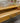 LIGHT OAK SOFA TABLE, 2 DRAWERS, ENGRAVED FRONT, FRENCH PROVINCIAL