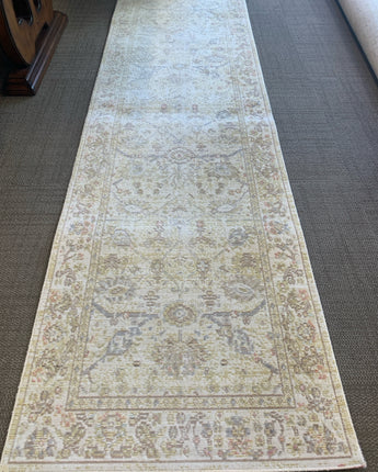 RUG JOHATHAN Y RUNNER OFF WHITE GREEN GRAY BROWN