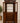 WINE CABINET, 2 GLASS TOP WOOD BOTTOM DOORS, WINE RACK INSIDE