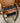 MEN'S SUIT VALET CHERRY WOOD GOLD HARDWARE