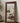 LARGE FULL LENGTH MIRROR, DARK WOOD
