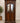 WINE CABINET, 2 GLASS TOP WOOD BOTTOM DOORS, WINE RACK INSIDE
