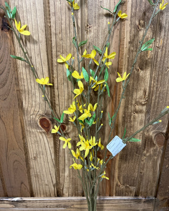 YELLOW WISTERIA BUSH LONG STEM