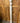 ANTIQUE WOODEN WHITE HALF-COLUMN