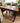 DARK OAK MISSION STYLE TABLE/DESK W/1 DRAWER