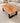 LIVE EDGE WOOD TOP, METAL LEGS COFFEE TABLE