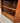 ANTIQUE (1860's) WOOD CORNER CABINET, GLASS PANES IN TOP DOORS, ORIG. KNOBS, 2 B
