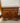 DARK CHERRY WOOD, 2 DOORS, 1 DRAWER, SERVING TOP