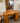 EMPIRE SOLID MAPLE VANITY/DESK W/MIRROR