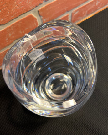 ROSENTHAL of GERMANY, SWIRL CUT GLASS VASE